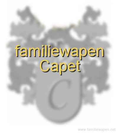 familiewapen Capet