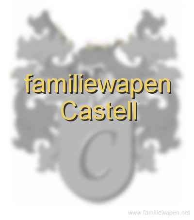 familiewapen Castell