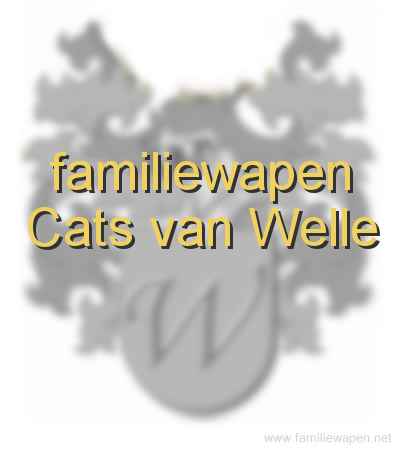 familiewapen Cats van Welle