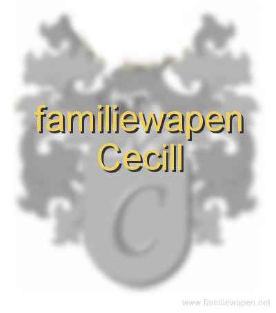 familiewapen Cecill