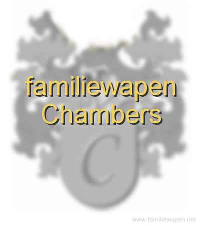 familiewapen Chambers