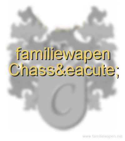 familiewapen Chassé