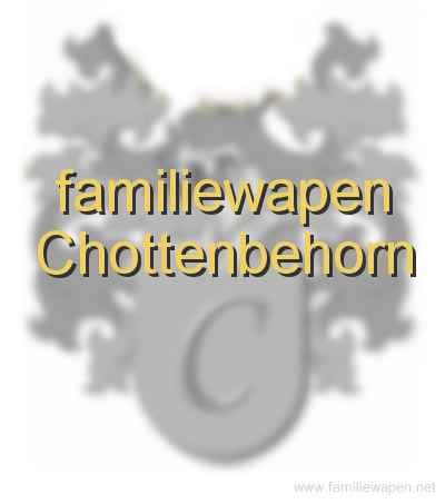 familiewapen Chottenbehorn