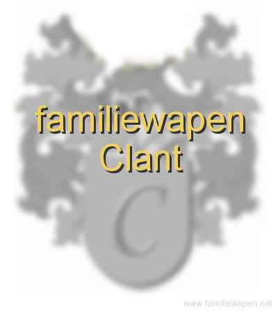 familiewapen Clant