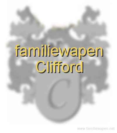 familiewapen Clifford