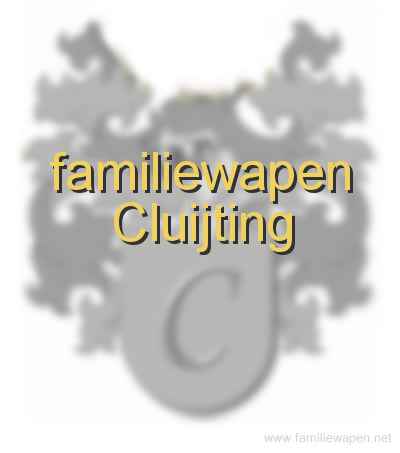 familiewapen Cluijting