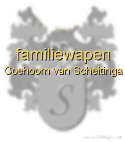 familiewapen Coehoorn van Scheltinga