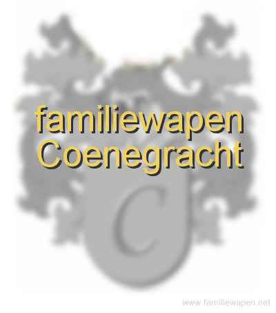 familiewapen Coenegracht