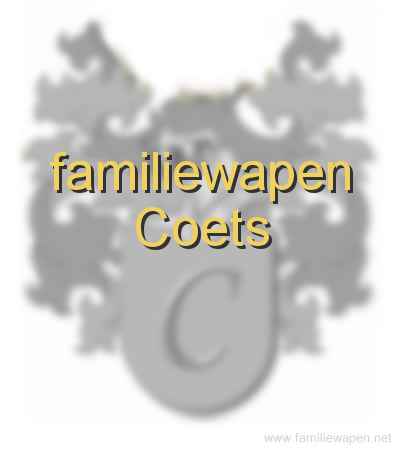 familiewapen Coets