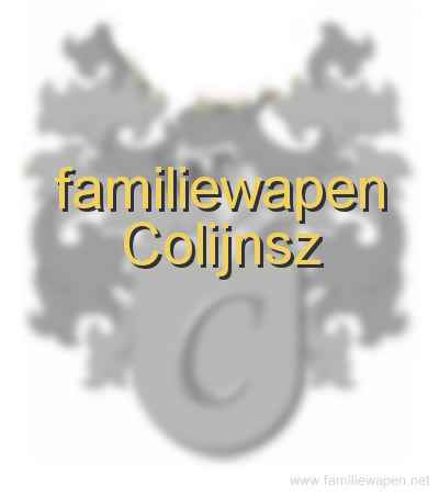 familiewapen Colijnsz