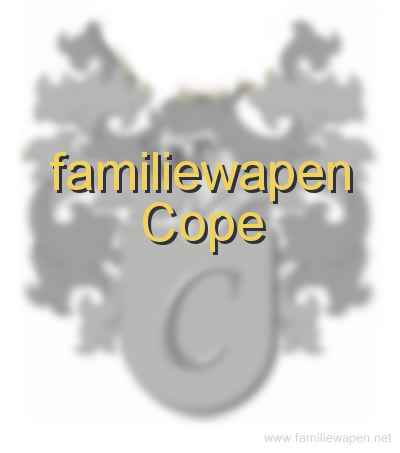 familiewapen Cope