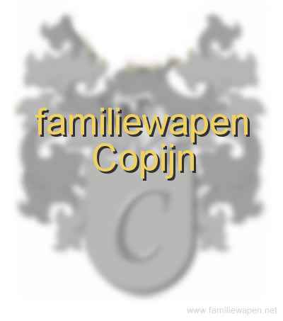 familiewapen Copijn