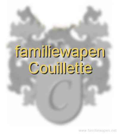 familiewapen Couillette