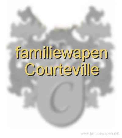 familiewapen Courteville