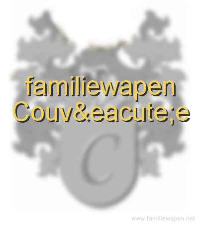 familiewapen Couvée