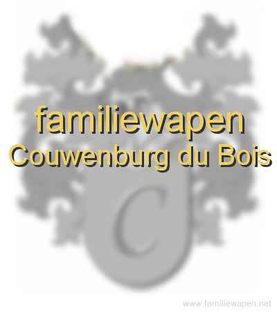 familiewapen Couwenburg du Bois