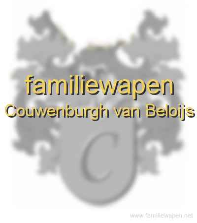 familiewapen Couwenburgh van Beloijs