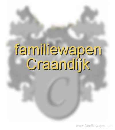 familiewapen Craandijk