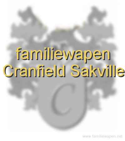 familiewapen Cranfield Sakville