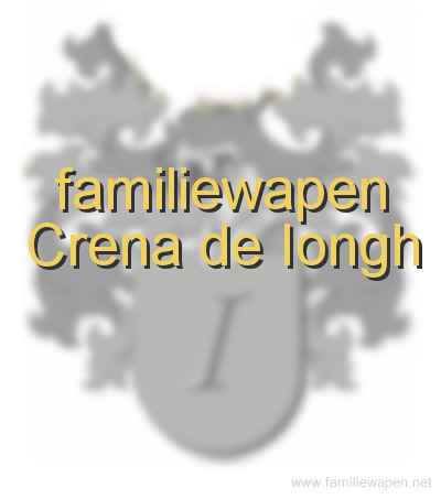 familiewapen Crena de Iongh