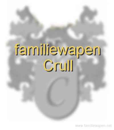 familiewapen Crull