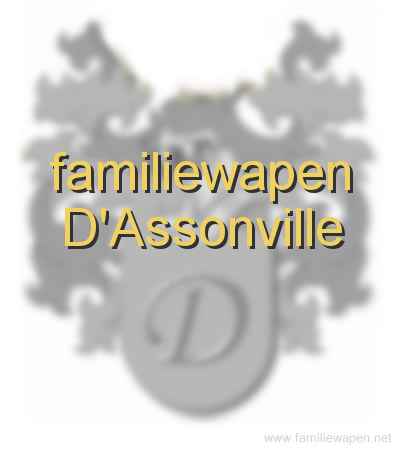 familiewapen D'Assonville