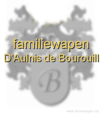 familiewapen D'Aulnis de Bourouill