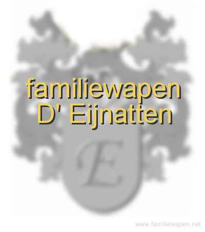 familiewapen D' Eijnatten