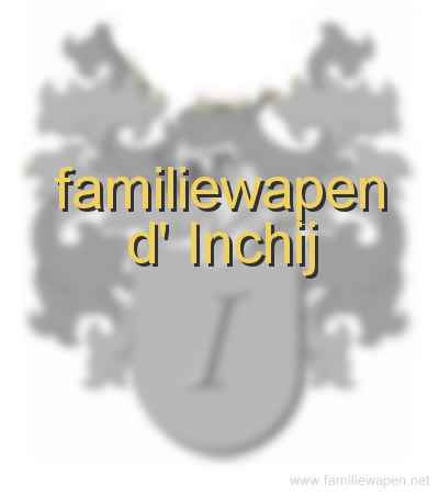 familiewapen d' Inchij