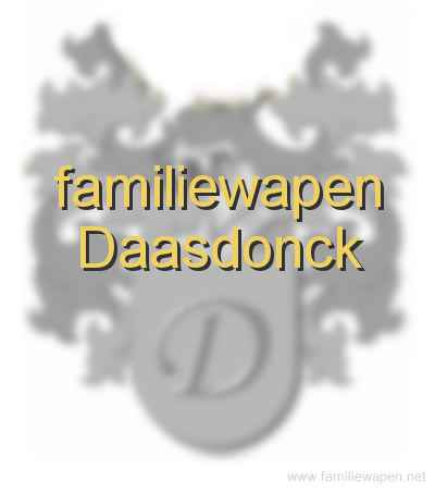 familiewapen Daasdonck