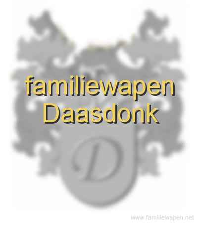 familiewapen Daasdonk