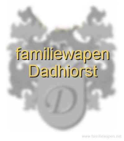 familiewapen Dadhiorst