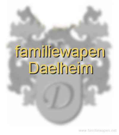 familiewapen Daelheim