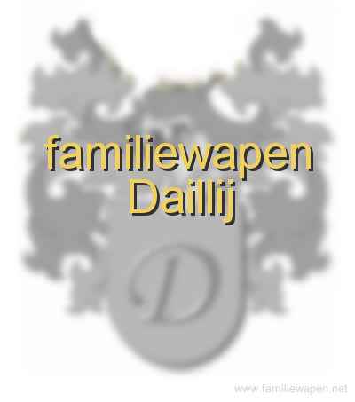 familiewapen Daillij