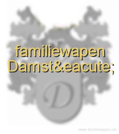 familiewapen Damsté