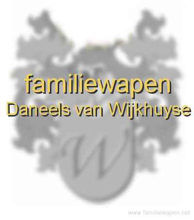 familiewapen Daneels van Wijkhuyse