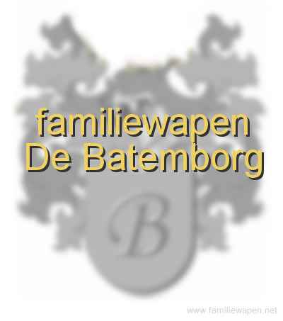 familiewapen De Batemborg