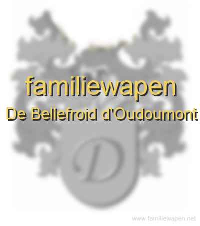 familiewapen De Bellefroid d' Oudoumont