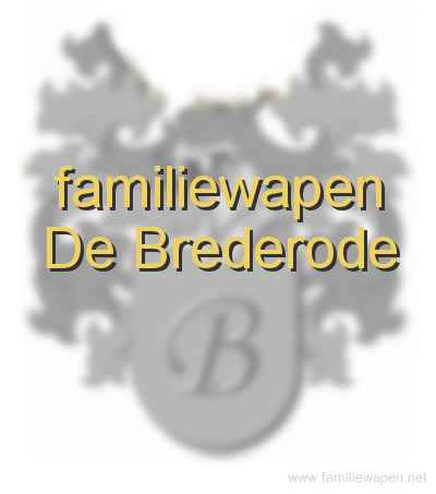 familiewapen De Brederode