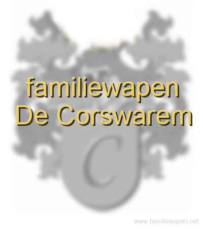 familiewapen De Corswarem