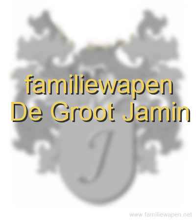 familiewapen De Groot Jamin