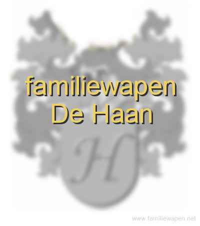 familiewapen De Haan