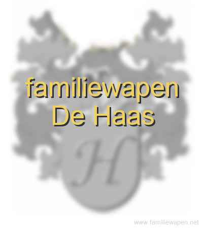 familiewapen De Haas