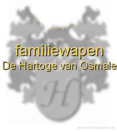 familiewapen De Hartoge van Osmale