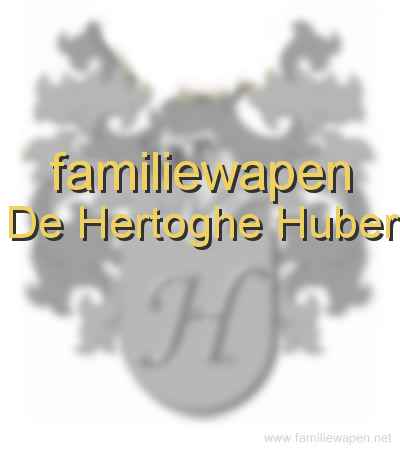 familiewapen De Hertoghe Huber