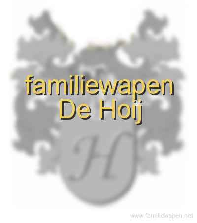 familiewapen De Hoij