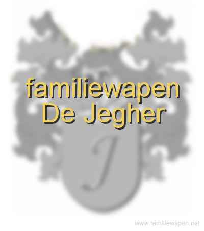 familiewapen De Jegher