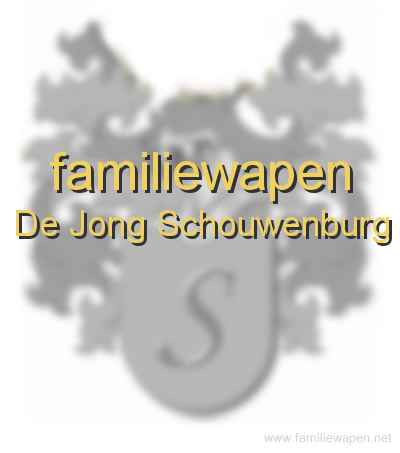 familiewapen De Jong Schouwenburg