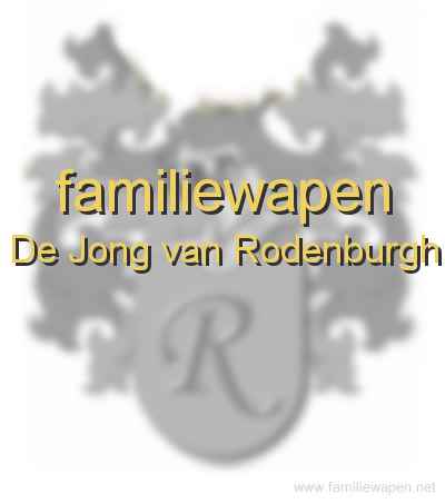 familiewapen De Jong van Rodenburgh