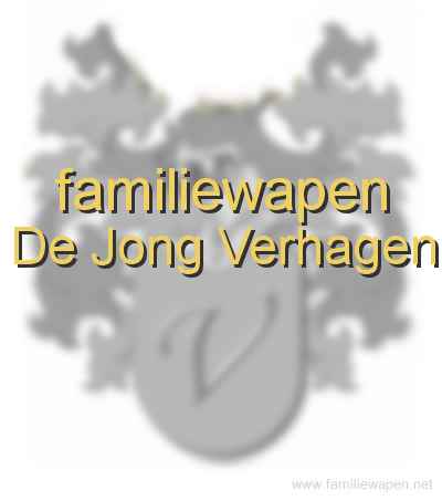 familiewapen De Jong Verhagen